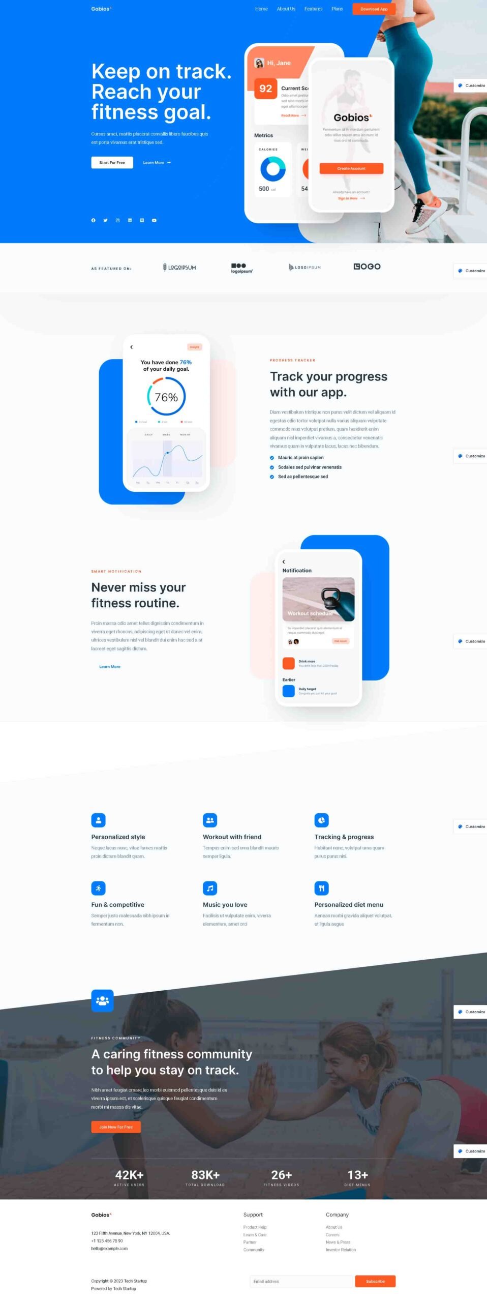 diseño de pagina web blog
